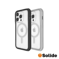 在飛比找ETMall東森購物網優惠-Solide iPhone 15 Pro 維納斯抗菌軍規防摔