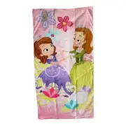 Disney Store Sofia the First Sofia and Amber Beach Towel