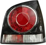 Car Rear Light Assemblies Rear Tail Light Lamp Housing Without Bulbs For Volkswagen VW POLO 9N 9N3 Hatchback 2006-2010 Indicator(1Pc Right Black)