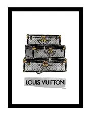 Fairchild Paris Louis Vuitton Trunks Wall Art