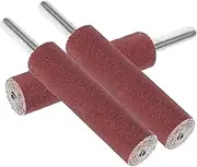Rotary Tool Accessories 3 Sandpaper Drum Mandrels Drum Sander Kit Sandpaper Roll for Diy Polishing
