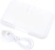 SECFOU Boys and Girls Wipes Tissue Warmer Box Wet Tissue Heater Portable Warmer Abs Material Energy-Saving