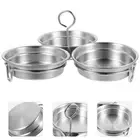 Microwave Egg Poacher Metal Egg Poacher Cups Poached Egg Cooker