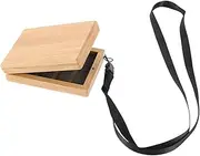 MOBUTOFU Bamboo Lure Storage Box Portable Fishing Tackle Organizer with High Sealing for Moisture Resistance Lightweight Design for Freshwater Saltwater Detailed Compartments for Hooks