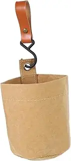 GREENADSCAPE Car Trash Can Garbage Can Trash Can for Car Trash Bag for Car Trash Container for Cars Car Waste Trash Holder Car Trash Bin Car Bag Car Trash Container Truck Trash Can Kraft Paper