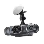 Car Dash Cam 4 Channel Driving Recorder Night Vision Loop Recording With Camera (for: Mitsubishi)