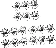 TOYZFRIENDY 18 Pcs Spider Napkin Ring Halloween Party Supplies Halloween Party Stuff Spider Design Napkin Holders Hotel Napkin Holders Napkin Holders Rings Halloween Napkin Holders Black