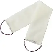 TENOL Exfoliating Washcloth African Net Sponge Quick Dry Easy Maintenance for Men, Women Back Scrubber for Shower Exfoliating Towel, White