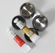 Palette Cup Double dipper - oil medium container