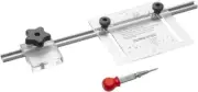 POWERTEC 71376 Cabinet Hardware Jig Kit, Drilling Guide for Handles Knobs