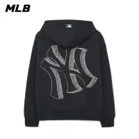 在飛比找momo購物網優惠-【MLB】大Logo拉鍊連帽外套 紐約洋基隊(3ATRB03