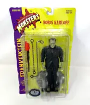Universal Studios Monsters Frankenstein Figure Boris Karloff 1999 Series One VTG