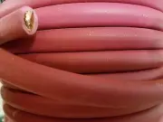 1/0 AWG WELDING CABLE WIRE SAE J1127 COPPER BATTERY SOLAR RED 25' FEET