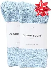 [Unboxme Gifts] Ultra-Luxe Cloud Sock For Women & Men | Warm & Cozy Fuzzy Unisex Sleep Socks | Super Soft Luxurious Fabric