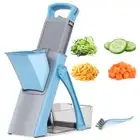 Upgrade Safe Mandoline Slicer for Kitchen,Adjustable Potato Slicer, Vegetable...