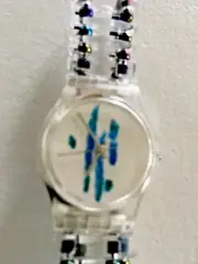 SWATCH WATCH "CHENILLE" VINTAGE NEVER WORN ORIGINAL PACKAGE RUNS PERFECTLY MINT