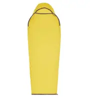 Sea to Summit Reactor Unisex Fleece Sleeping Bag Liner - Standard Mummy w/ Drawcord - Yellow