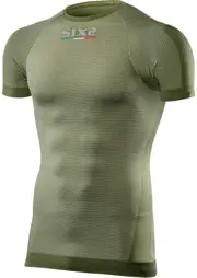 Sixs TS1, functional shirt shortsleeve unisex , color: Dark Green , size: 3XL/4XL