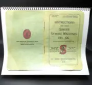 Sewing Machine Manual Singer 66 Printed and Bound Copy Enlarged Size