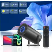 Smart Projector 5G 4K HD LED WiFi Bluetooth HDMI USB Android Office Home Theater