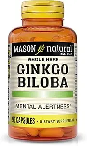Mason Vitamins Gingko Biloba Capsules, 90 Count