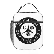 i2393 Dellafuente FC Logo Gotico Thermal Insulated Lunch Bags Women Portable Lunch Tote for Work School Multifunction Food Box swg3625