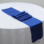15x Royal blue table runners Wedding Anniversary Banquet Party Ceremony Decor