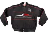 Vintage Chase Authentics Dale Earnhardt Jr Budweiser Jacket Mens Large Leather