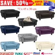 Dog Puppy Cat Small Pet Couch Sofa Bed Lounge Plush Furniture thick padded seat