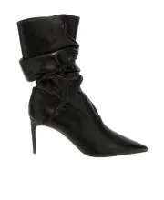 René Caovilla Pointed Toe Ankle Boots 36,38.5 Black
