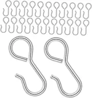 Mobestech 60pcs Vehicle Seat Covers Hooks Car Seat Covers S Hooks Back Seat Storage Hooks Car Seat Pad Fixing Hanger for Seat Covers Fixing Tool