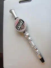 Vintage Pabst Blue Ribbon Genuine Draft Light Wood Beer Tap Handle NEW