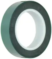 2/PK GREEN 1/2" HIGH TEMPERATURE POWDER COATING PAINTING MASKING TAPE 72 YARDS