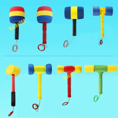 Soft Hammer Mallet Toy Handle Tools Frog Jump Game Arcade Machine Pinball Parts
