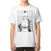 Chainsaw Man- Power With Cake T-shirt