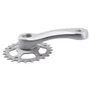 Single Speed 25T/28T Bike Crank Set for Kids Bicycles and Old School Bikes