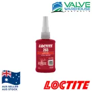 LOCTITE 263 Threadlocker – High Strength – RED - 50mL