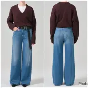 Citizens Of Humanity Paloma Baggy Jeans Denim In Siesta Blue Wide Leg Size 29