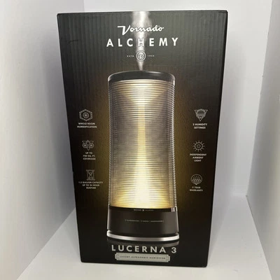 Vornado Alchemy Lucerna 3 Ultrasonic Cool mist Humidifier 700 Sq Ft Coverage NEW