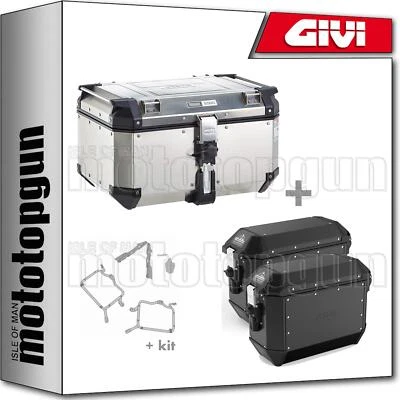 GIVI CASE OUTBACK OBKN58A + SIDE CASE ALASKA ALA36B YAMAHA TRACER 900 2020 20