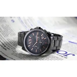 🔥卡拉國內外代購🔥限時預購 Armani Exchange 男生手錶 鐵灰色 玫瑰金 AX2086