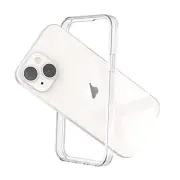 Frame Case Compatible with 6.1 inch, Slim Fit Ultra Thin PC + iPhone 13 Clear