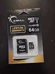 Micro SD Card With Adapter 64gb Class 10