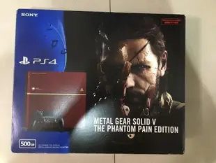 中古二手 PS4主機 潛龍諜影 5：幻痛 限定主機 盒裝完整 CUH-1200型 版本9.03【歡樂屋】