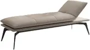 Entrance Bench Gray Comfortable Foot Stool Table Stool Dining Table Bench Indoor Bench with Metal Legs Suitable for Living Room Bedroom Entrance Suitable for Living Room, Bedroom (Color : Gray, Size