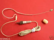 Poloere NEW earhook ear mic head worn microphone headset for Sennheiser Wireless