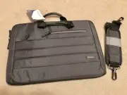 Targus Pewter Laptop Slipcase Black 15.6”