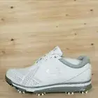 UNDER ARMOUR UA TEMPO TOUR GOLF SHOES WHITE/SILVER [1270205-101] MEN'S SZ.10