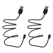 2 Pcs Charging Cable Data Watch Chargers Micro Usb