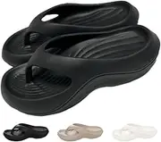 [Generic] Pillow Arch Support Flip Flops, Summer Arch Support Slippers, Thick-Soled Non-Slip Flip-Flops for Women